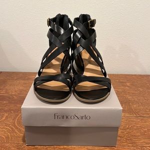 Franco Sarto L-Hachi Black LE, size 1O
